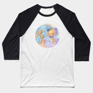 Mercury Watercolor Illustration Baseball T-Shirt